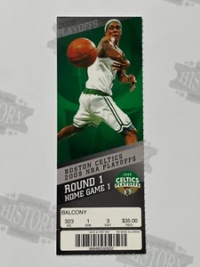 2009 NBA Playoffs R1 GM 1 Bulls Celtics Ticket 4/18 Derrick Rose Playoffs Debut - Bild 1 von 1