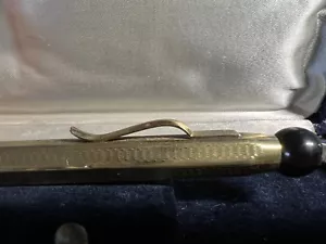 SARASTRO Mechanical Pencil Engraved Gold Plated Antique 30 Writes RARE - Picture 1 of 12