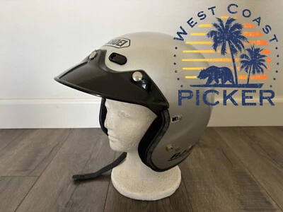 Casco de motocicleta Shoei RJ Air Platinum plateado talla S Foto 1 de 4