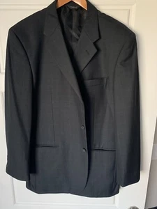CIANNI CELLINI Mens 44R Suit Jacket Blazer Super 150s - Picture 1 of 7