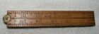 STANLEY No. 68 RULE 24" Boxwood and Brass Carpenter Ruler