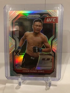 Tarjeta coleccionable Chan Sung Jung Silver Prizm #78 UFC MMA 2021 como nueva Panini nueva - Imagen 1 de 2