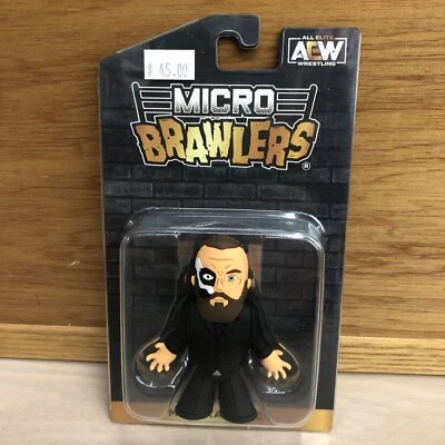 Футболки Pro Wrestling 2021 Micro Brawlers AEW Malakai черные - Изображение 1 из 4