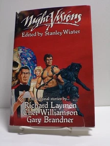 Night Visions SIGNED by Stanley Wiater, 1989 First Edition Hardcover 121422JENON - Foto 1 di 7