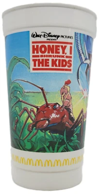McDonald's 1988 Disney's Honey I Shrunk The Kids Kids On Ant Coca-Cola Cup Foto 1 de 4