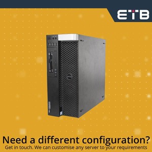 Dell Precision T5810 Tower, E5-2640 v3 2.5GHz 6C, 16GB RAM, 480GB SSD SATA, T400