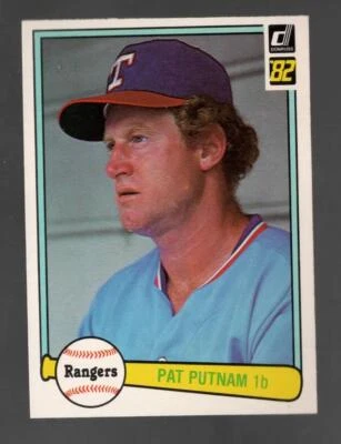 1982 Donruss Pat Putnam Texas Rangers #520 Near Mint or Better - Image 1 of 2