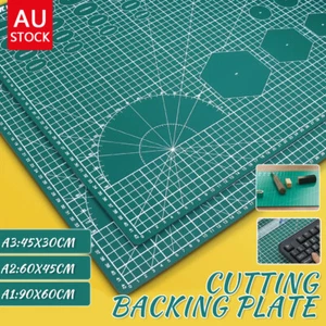 A1, A2, A3, A4, A5 CUTTING MAT NON SLIP SELF HEALING PRINTED GRID LINES OZ - Picture 1 of 15