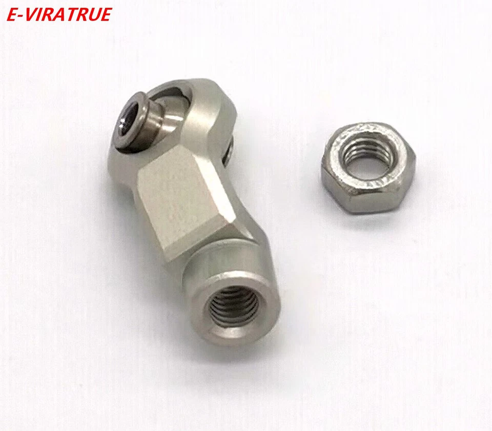 E-VIRATRUE 7075Aluminum Front Steering Rod End For Axial SCX6  1/6 (1pcs) - Image 1 of 4