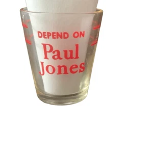 Vintage Paul Jones Distillery dipende da Paul Jones Shot Glass Shotglass - Foto 1 di 11