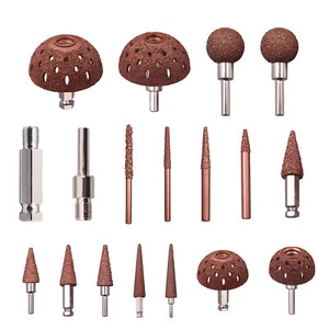 Tire Repair Grinder Wheel Bowl Type Tungsten Grinding Head Polished Patch Tools - Picture 1 of 28