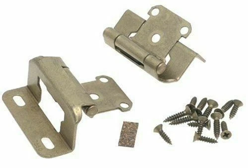 Amerock Bp7550bb Self-closing Hinge in Burnished Brass