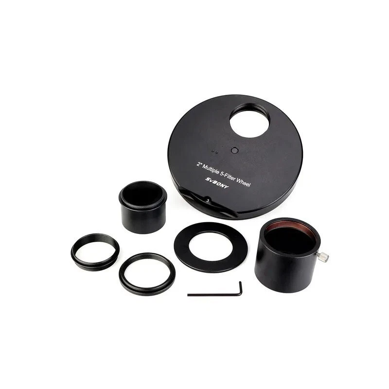 2-inch Manual Filter Wheel Multiple 5-Filter Wheel for Astronomical Telescope - Image 1 of 1