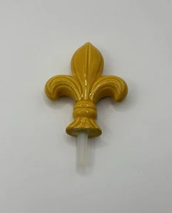 Nora Fleming A145b Fleur De Lis "Fancy Affair" Mini Rare Hard To Find - Picture 1 of 7