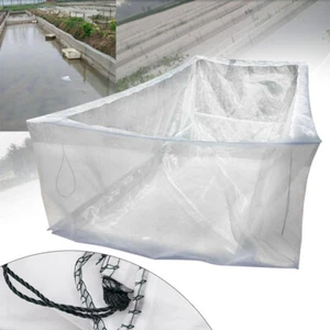Fishing Net High Density 80 Mesh Culture Cage Fish Shrimp Crayfish Crab Breeding - Picture 1 of 12