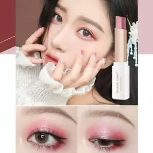 Double Color Eyeshadow Shadow Stick Natural Gradation Waterproof Long Lasting - Picture 1 of 18