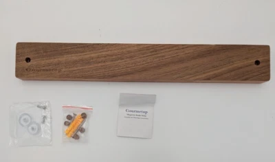 Gourmetop Magnetic Wood Knife Strip 16-5/8” x 2-3/8” - Image 1 of 4