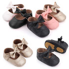 Infant Girls Single Shoes Bowknot First Walkers Shoes Toddler Sandals Princess