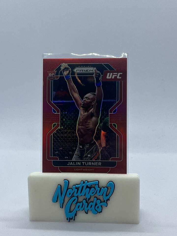2022 Panini Prizm UFC MMA Red JALIN TURNER #164 #/299 RC Rookie - Image 1 of 1