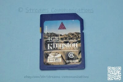 4GB Kingston SDHC SD Card for Nikon D40 D40X D50 D60 D90 D80 Digital Cameras - Image 1 of 4