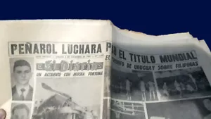 PEÑAROL - REAL MADRID previous final INTERCONTINENTAL CUP 1960 newspaper - Picture 1 of 1