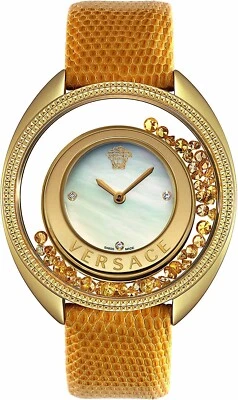 Reloj Versace Destiny Spirit para mujer con correa de cuero 86Q721MD497-S585 ($4200 precio de venta sugerido por el fabricante) Foto 1 de 4