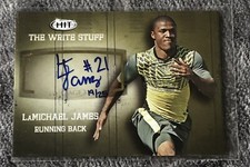 2012 SAGE Hit LaMichael James #A21 Rookie RC Auto The Write Stuff /25 A40