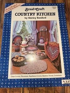 Braid Craft Country Kitchen placemats, baskets, trivets & more patterns - 1987 - Bild 1 von 3
