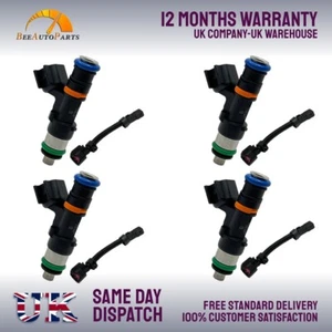 4x For R53 MINI Cooper S JCW GP 550cc Fuel Injectors + ADAPTORS - 0281006054 - Picture 1 of 4