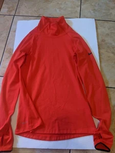 Nike Pro Dri-Fit Compression Turtle Neck Womens Size: M Color: Infra Red - Picture 1 of 12