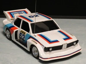 RAR Früher Oldtimer RadioShack BMW 323 RC Ferngesteuerter Rennwagen #52 - Bild 1 von 5