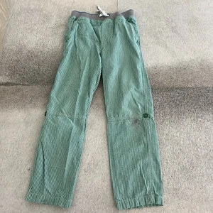 Mini Boden Pants Boy's 9  Drawstring Cargo Casual Pants Shorts Green - Picture 1 of 5