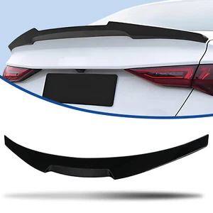 Tailored For 2017-2022 Audi A5/S5/RS5 Sportback Trunk Wing Spoiler Glossy Black - Picture 1 of 11