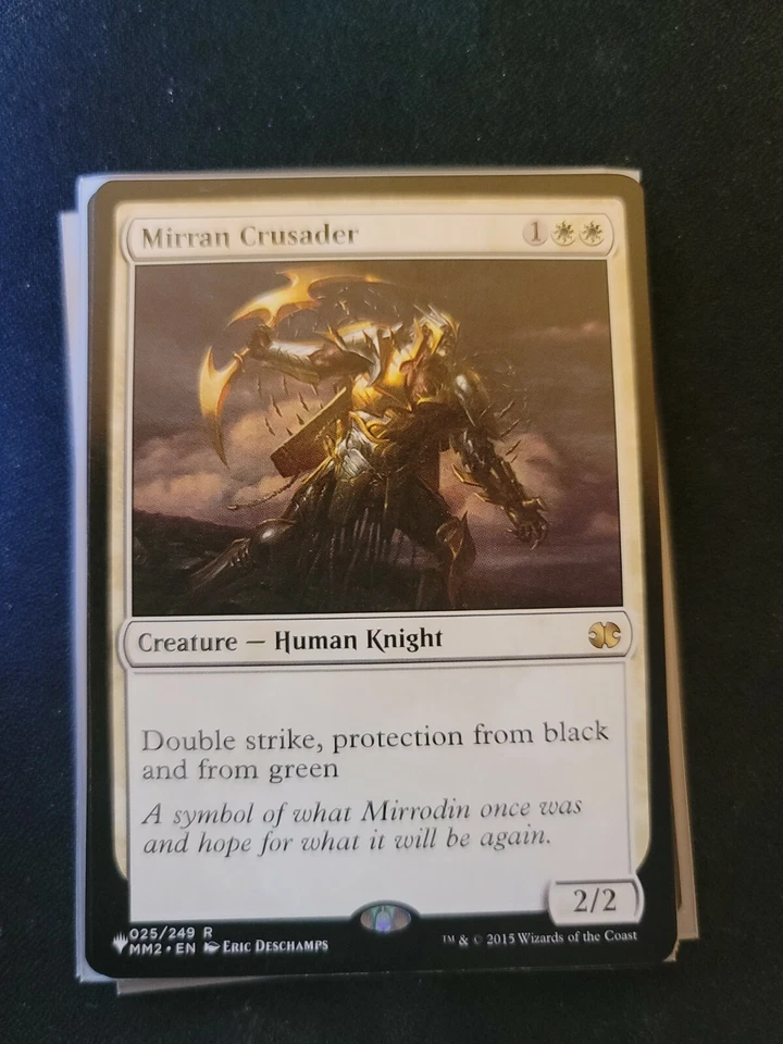 Mirran Crusader ⭐ NM ⭐ Mystery Booster ~ Mirrodin Besieged ~ Magic The Gathering - Image 1 of 1