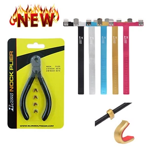 Archery String Nocking Buckle Plier BowString Nock +1 Bow T Square Ruler - Picture 1 of 9