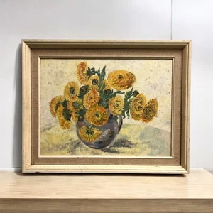 1960s Post War Impressionist Still Life Oil Painting - Bild 1 von 6