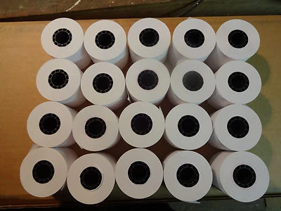 19D paper rolls for NCR Model 1900 "tombstone" National cash register (20) - Image 1 of 2