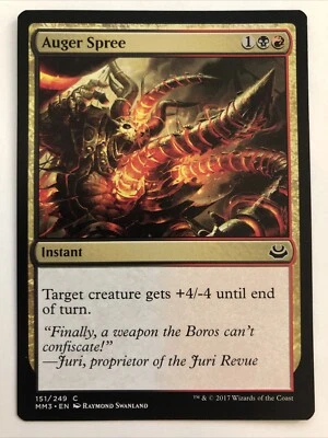 MTG Modern Masters 2017 Auger Spree 151/249 LP - Image 1 of 2
