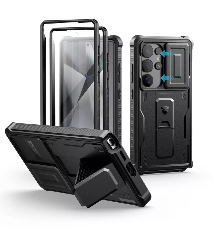 Dexnor for Samsung Galaxy S25 Ultra/Plus/S25 Edge Case Heavy Duty Rugged Cover - Image 1 of 4