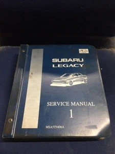Subaru Legacy Service Manual 1 - Bild 1 von 4