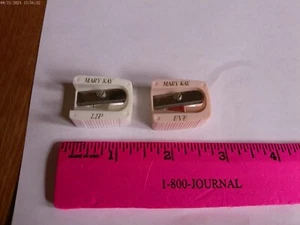 Sacapuntas de Lápices Mary Kay De Colección Ojos, Labios SIN USAR ENVÍO GRATUITO - Imagen 1 de 14
