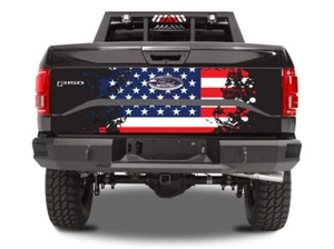 FORD F150 2 piece Truck bed TAILGATE GRAPHIC KIT WRAP STICKER F 150 2015 - 2017 - Picture 1 of 1