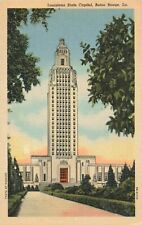 Postcard State Capitol Building Baton Rouge Louisiana