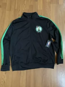 Auténtica chaqueta de baloncesto de la NBA Boston Cetics estilo cremallera talla XL NUEVA CON ETIQUETAS regular $80 - Imagen 1 de 7