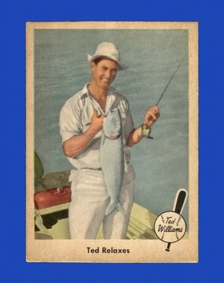 1959 Fleer Set-Break # 77 Ted Relaxes EX-EXMINT *GMCARDS* - Image 1 of 2