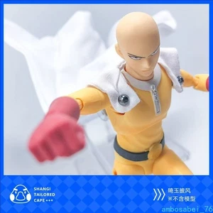 3rd Party Fabric White Cape for Saitama Figure One Punch Man DaSheng GT Display - Picture 1 of 5