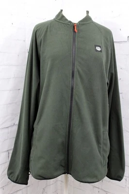 686 Civil Mid Weight Polar Fleece Jacket, Men's Large, Dark Green New - Image 1 of 4
