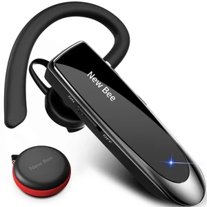 Auricolare Bluetooth Singolo 5.0 Auricolare Mani Libere New Bee Cuffia Bluetooth - Foto 1 di 1