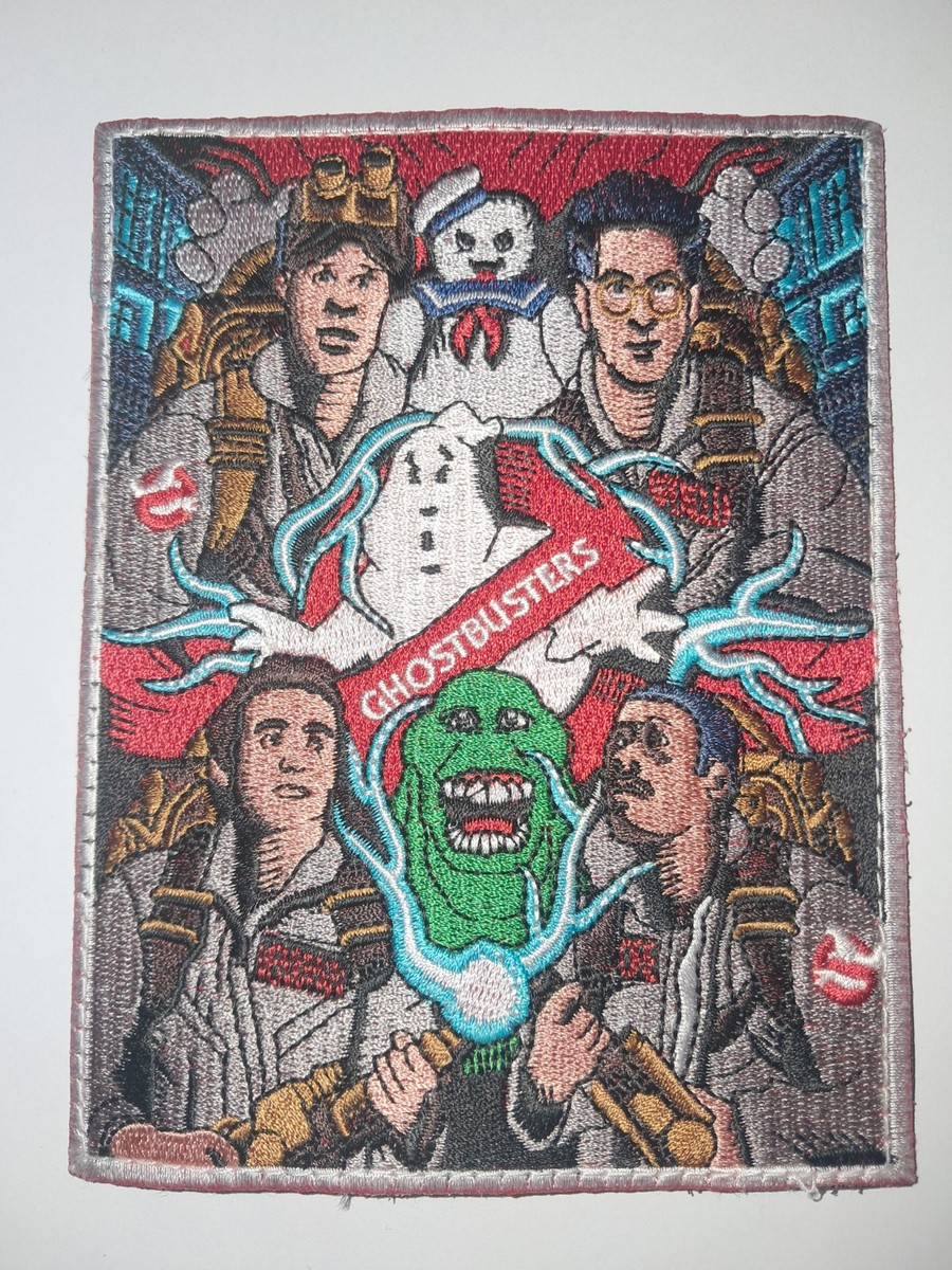 Embroidered Sew On Patch Ghostbusters Embroidered Iron-On / Sew-On Patch - 9.3 X 7.2 Cm, Cloth Badge For Clothes & Hats Iron On Clothing Patch - Foto 3