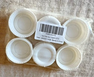 Schmale Babyflasche 10 Kapseln kompatibel mit Dr Brown's Medela Ameda Reisedeckeln - Bild 1 von 2